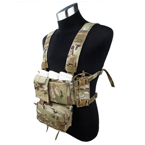 Tmc T Tico Equipamento De Peito Airsoft Militar Micro Molle Combate