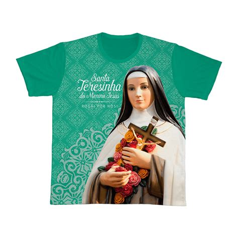 Camisetas De Santa Teresinha Do Menino Jesus Camisetas Sabatini