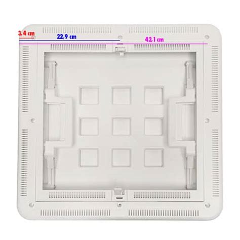 Lanterneau Extra Plat Hertus 40x40 Volet Et Moustiquaire Camping Car