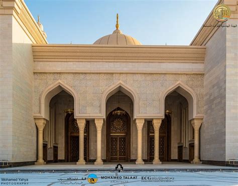 The Great Mosque Of Egypt In The Islamic Cultural Center Of Egypt