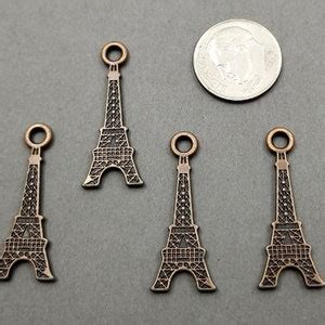 Eiffel Tower Charms Choose Silver Eiffel Tower Charms Or Copper Eiffel