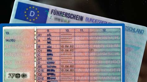 Codes im Führerschein Autofahrer sollten Bedeutung kennen Bußgeld droht