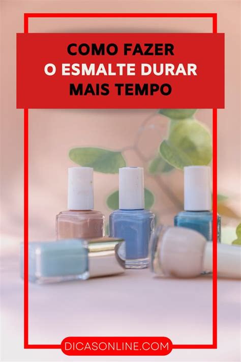 O Que Fazer Para O Esmalte Não Descascar Na Ponta - Truques para o esmalte da unha não descascar e durar mais