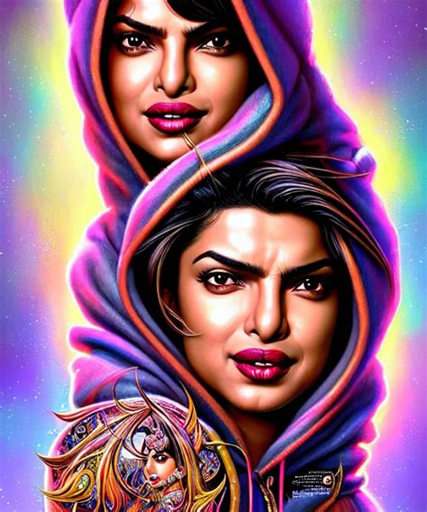 Portrait Of Priyanka Chopra D D Fantasy Intricate Stable