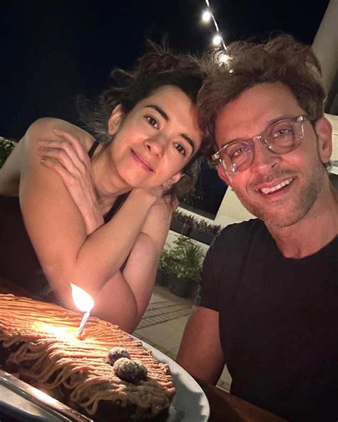 hrithik roshan  saba azad mark  years  togetherness