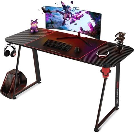 Mesa gaming desk escritorio gamer ergonómico mesa de juegos para