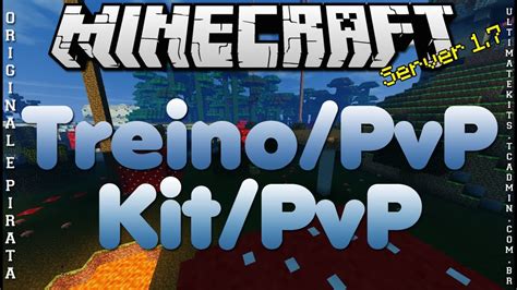 Divulgação de Server Minecraft 1 7 Kit PvP ou Treino PvP Ep 233 YouTube