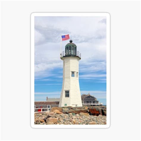 Scituate Light Sticker By Jansdrew Redbubble