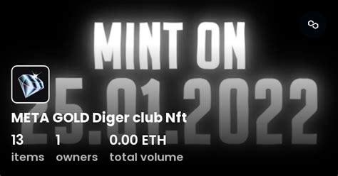 Meta Gold Diger Club Nft Collection Opensea