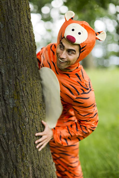 Deluxe Tigger Costume For Adults Winnie The Pooh Costumes 4999