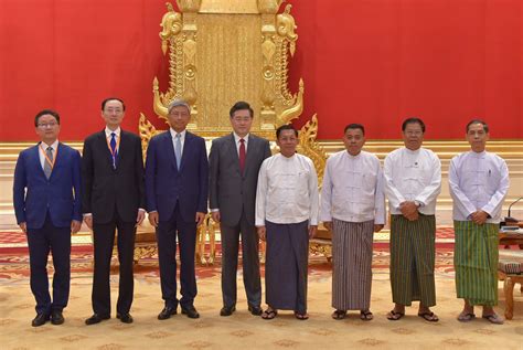 Sac Chairman Prime Minister Senior General Min Aung Hlaing Receives