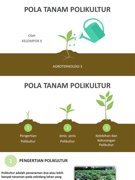 Pola Tanam Polikultur Pdf