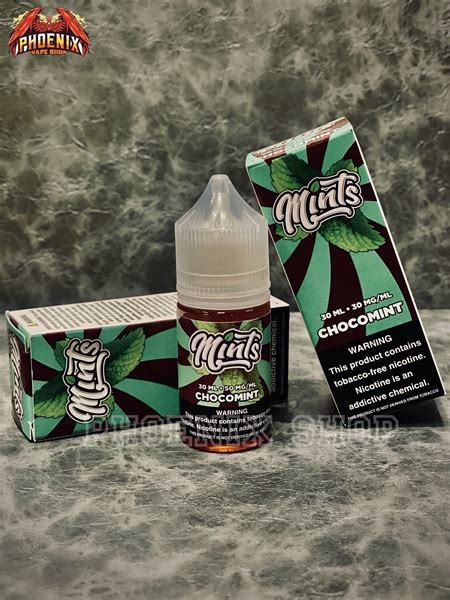 MINT CHOCOMINT SALT NIC 30ML Kẹo Socola bạc hà Phoenix Vape Shop