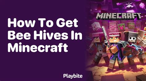 how to collect bee hives in minecraft
