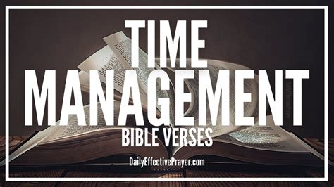 Bible Verses On Time Management Scriptures About Being On Time Audio Bible Youtube