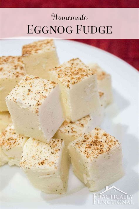 Eggnog Fudge Recipe