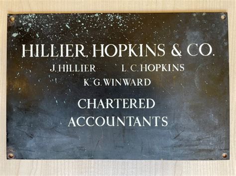 What is the history behind Hillier Hopkins?