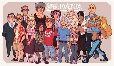 Superpowerds By Stplmstr On Deviantart