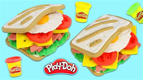 How To Make A Delicious Play Doh Sandwich YouTube