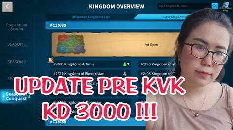 Update Kd 3000 Koalisi Dan Pre Kvk Youtube