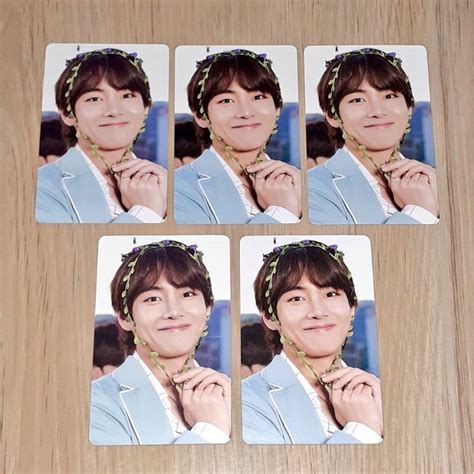 Jual Bundle Bts Official Photocard V Taehyung Dicon