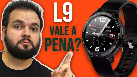 Smartwatch L Unboxing Review Vale A Pena Mesmo Bom Ip