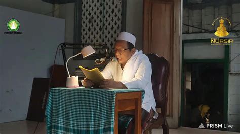 Live Pengajian Romadhon Kitab Oleh Gus H Muhammad Nur