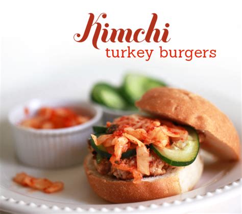 Kimchi Turkey Burger Recipe