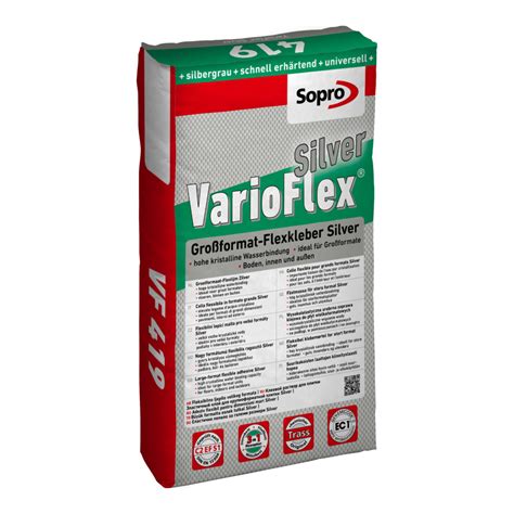 Sopro VarioFlex silber 25kg Bauzentrum Rüppel