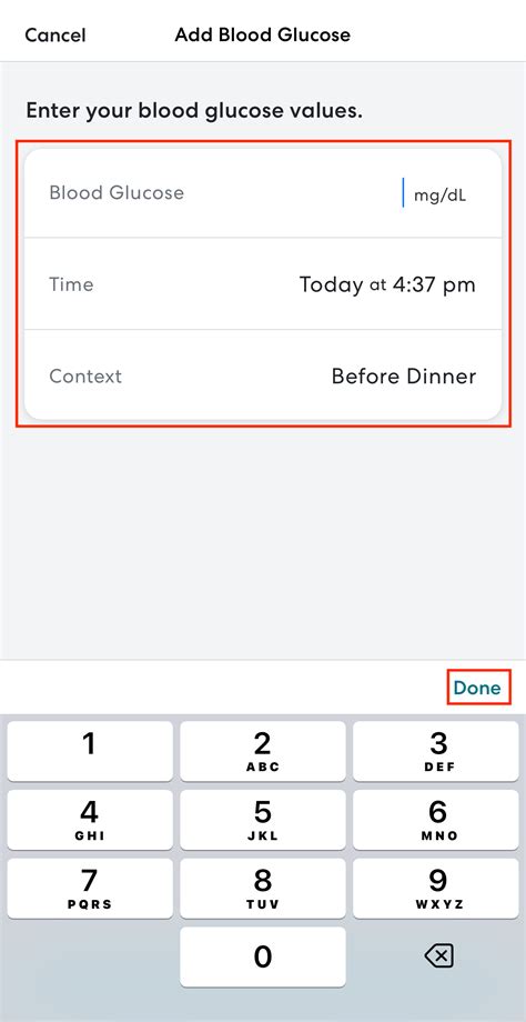 How do I manually record my blood glucose reading? [for Mobile] – Omada