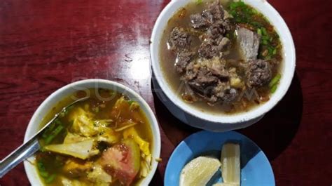 Segarnya Soto Kwali Khas Solo Disajikan Dengan Daging Yang Melimpah