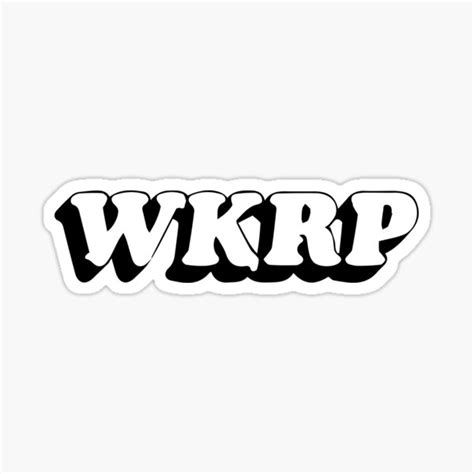 Wkrp In Cincinnati Sticker For Sale By Falconpie Redbubble