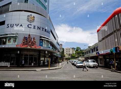 suva city fiji islands stock photo alamy