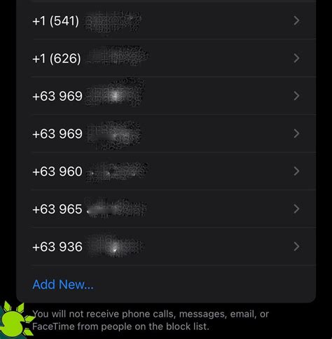 How To View IPhone Blocked Numbers