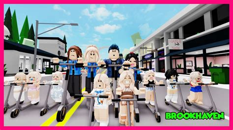 Pol S Babam Scooter La Ocuklari Kovaliyor Roblox Brookhaven Rp