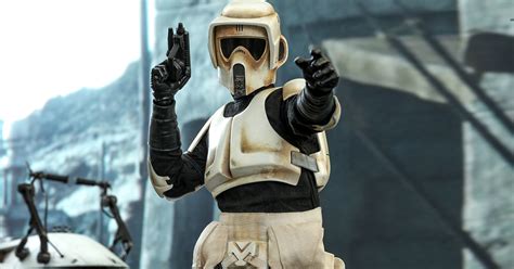 是那個打寶寶的暴徒 Hot Toys TMS 曼達洛人帝國偵察兵 Scout Trooper 比例人偶