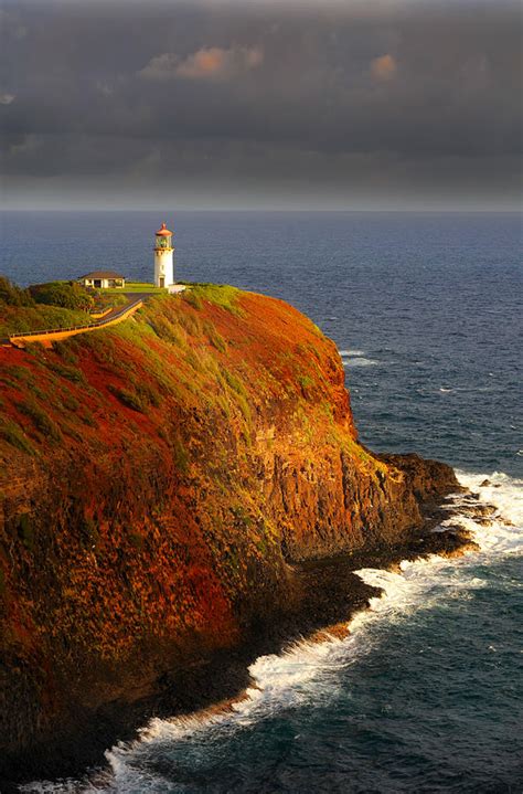 Kilauea lighthouse Photograph by Kenneth Sponsler - Pixels