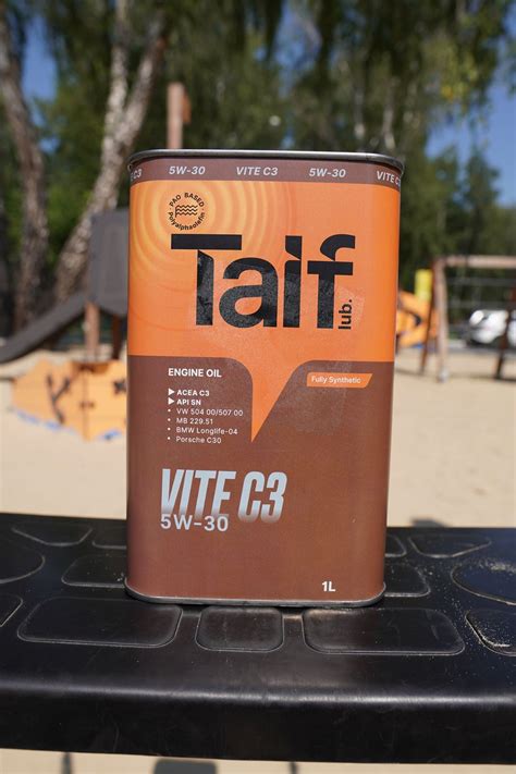 Taif Vite C3 5W-30 свежее - Лабораторные анализы - Свежие - Форум oil ...