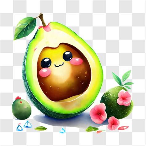 Avocado Emoji PNG - Download Free & Premium Transparent Avocado Emoji ...