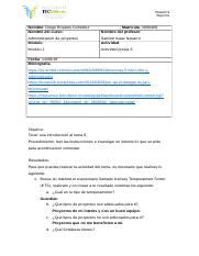 Actividad Previa 6 Admon De Proyectos Doc Maestra Reporte Nombre