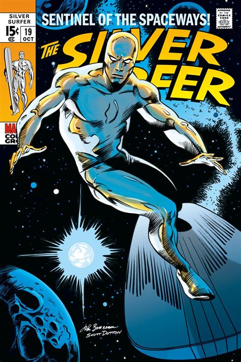 The Silver Surfer No 19 By John Buscema And Scott Dutton Marvel