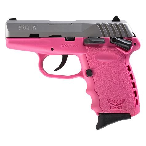 Sccy Cpx 1 Ss Pink 9mm · Semi Auto Pistol · Dk Firearms