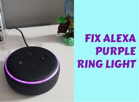 How To Fix Alexa Purple Ring Light Issue 18728881589 By Alexa