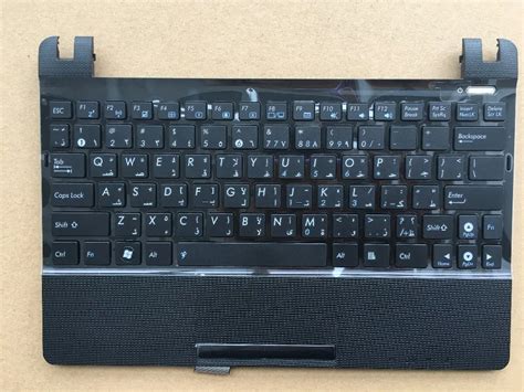 AR Arabic Keyboard For Asus Eee PC X101H X101CH Black With Black