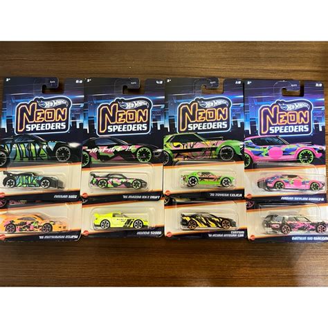 Jual Hot Wheels Neon Speeders JDM Japan Cars Mobil Jepang Honda S Nissan Skyline GTR