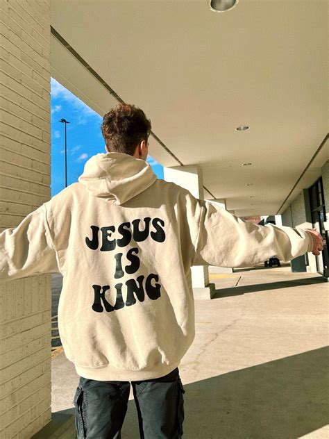 Jesus Is King Hoodie In 2022 Christian Shirts Christian Clothing Jesus