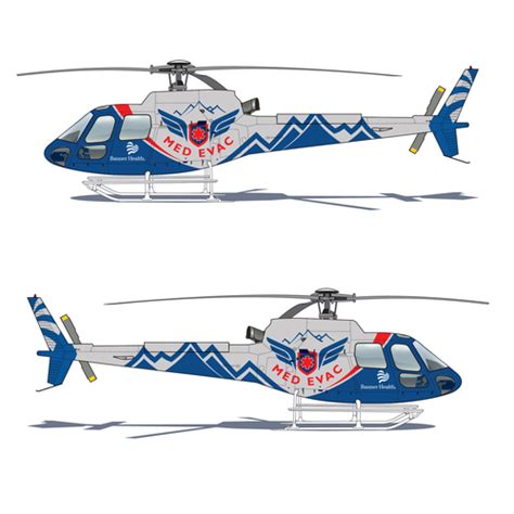 Custom helicopter paint scheme | Car, truck or van wrap contest