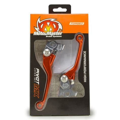 Moto Master Mx Pivot Lever Set Orange Gas Gas Husqvarna Brembo Or