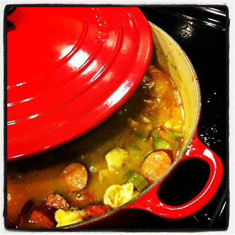 Chicken, Shrimp & Andouille Gumbo Recipe with the Easiest Roux Ever ...