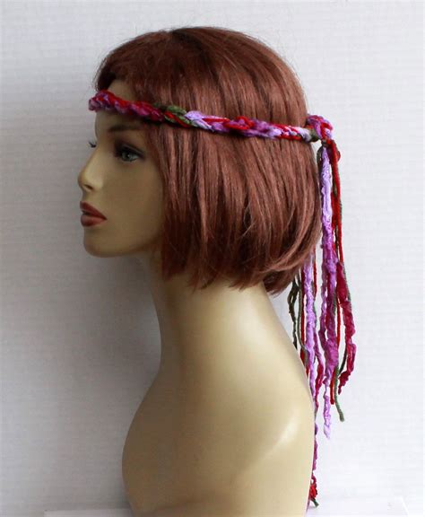 Excited To Share This Item From My Etsy Shop Festival Hair Wrap Hippie Headband Colorful